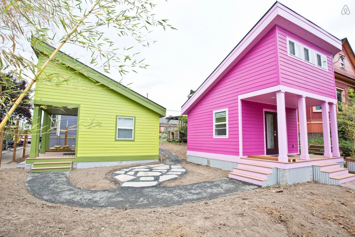 Pink Tiny Home