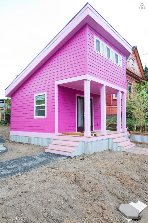 Pink Tiny Home
