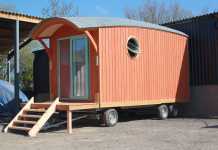 Barrel Top Wagons, un mélange entre tiny house et roulotte Barrel Top Wagons