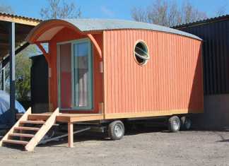 Barrel Top Wagons, un mélange entre tiny house et roulotte Barrel Top Wagons