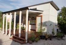 La Tiny House sur roues Brisbane possède un lit « déplaçable » Tiny house brisbane