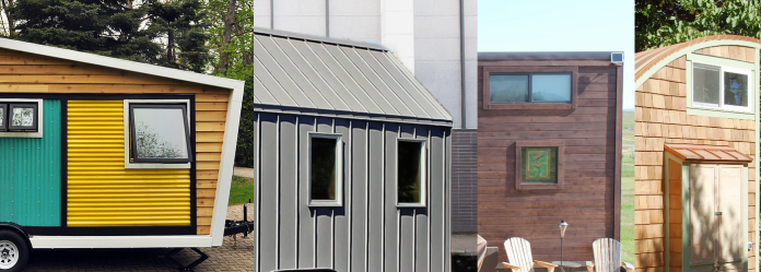 Différents styles de toitures - Tiny houses mobiles