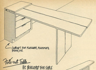Table – Console avec rangements 2 en 1 Table-console avec rangement