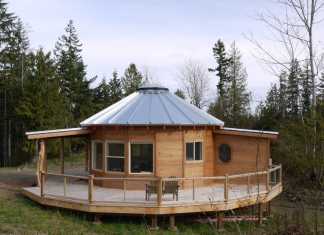 Yourte en bois Yourte en bois