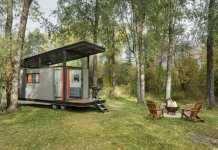 Roadhaus, une mini maison ultra lumineuse Roadhaus