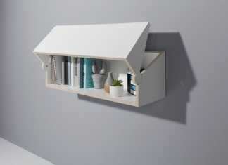 Une étagère bureau parfaite pour les tiny houses Etagère Bureau