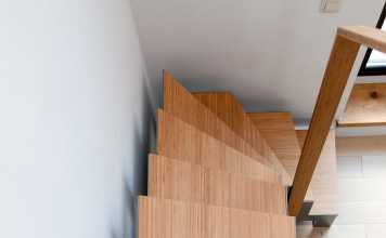 Escalier à poser pour tiny house