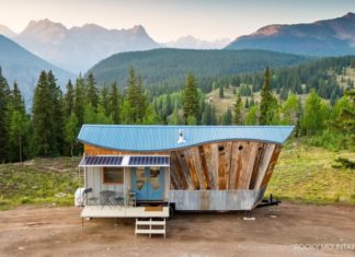 San Juan, une tiny house faite de chutes de matériaux San Juan Tiny House