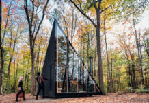 Une tiny house A-Frame façon architecte Une tiny house A Frame façon architecte