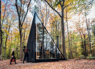 Une tiny house A-Frame façon architecte Une tiny house A Frame façon architecte