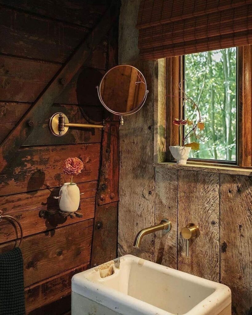 salle de bain tiny house wagon