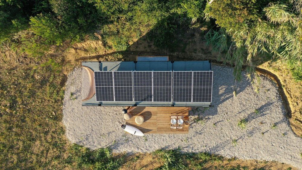 manneau solaire tiny house