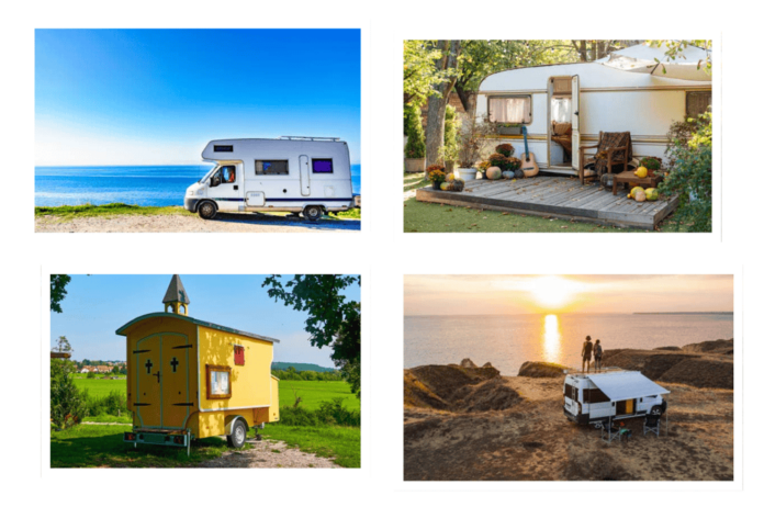 Quelles sont les différences entre vivre dans un camping-car, une caravane, une tiny house, et un van