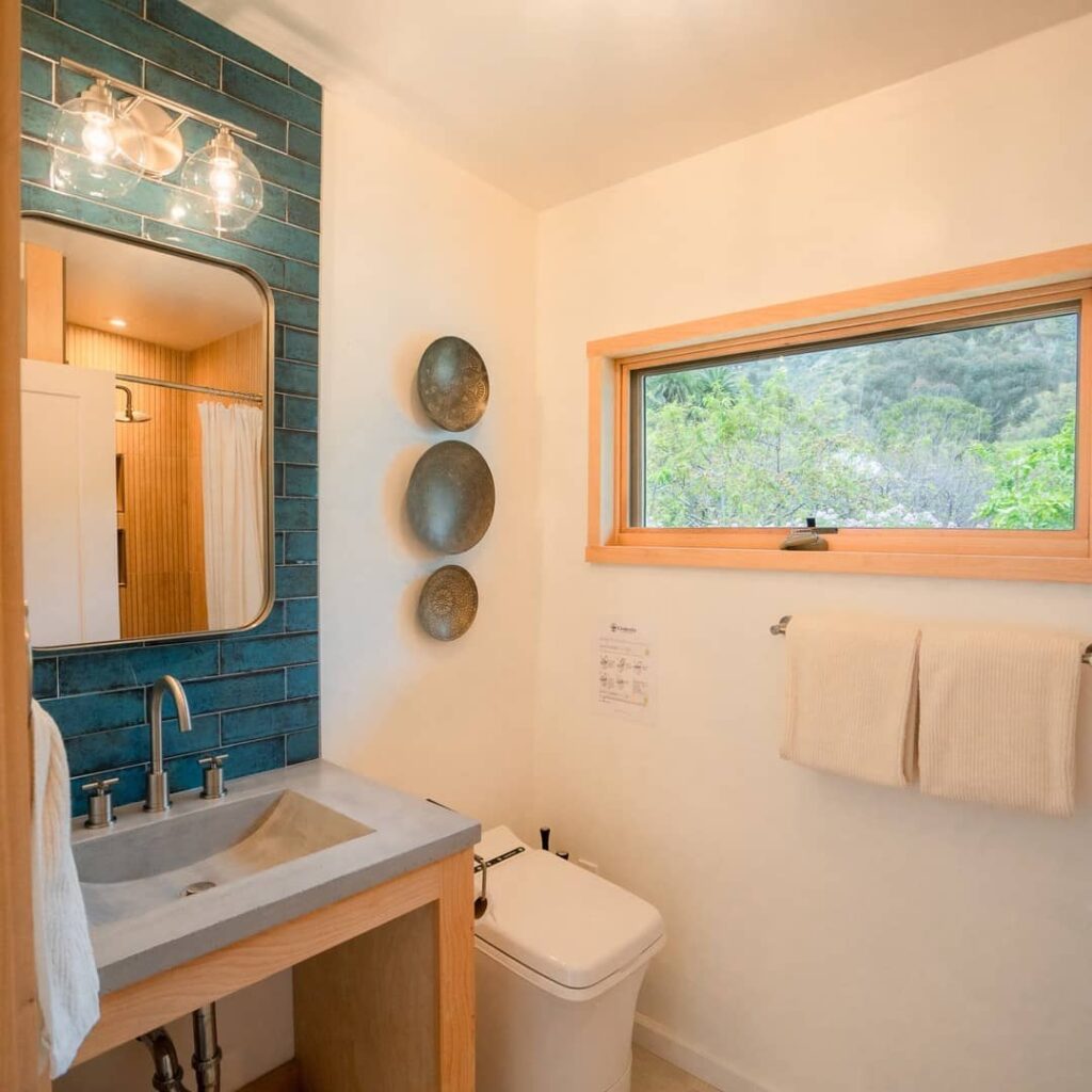 salle de bain  tiny home